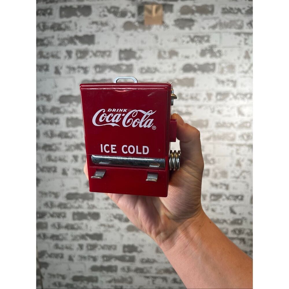 Coca Cola | vintage toothpick holder plastic